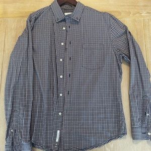 Goodfellow Button Down Checkered Northrop Shirt